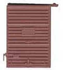 7′ Youngstown Boxcar Door w/High Tack Board pkg(2) -- Boxcar Red, HO, Kadee Quality Products 2235