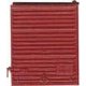 Replacement Doors Low Tackboard -- 8′ Camel Youngstown Doors (Red Oxide), HO, Kadee Quality Products 2220