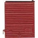 Replacement Doors Low Tackboard -- 8′ Camel Youngstown Doors (Red Oxide), HO, Kadee Quality Products 2220