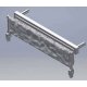 Cab Window Shade Cloth -- Stowed Position pkg(2), HO, Cal Scale 678