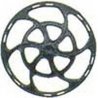 Equipco Type Brake Wheels pkg(8) -- Black, HO, Kadee Quality Products 2041