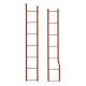 40′ PS-1 Boxcar Ladder Set -- (Red Oxide) Includes Ends & Sides, HO, Kadee Quality Products 2101
