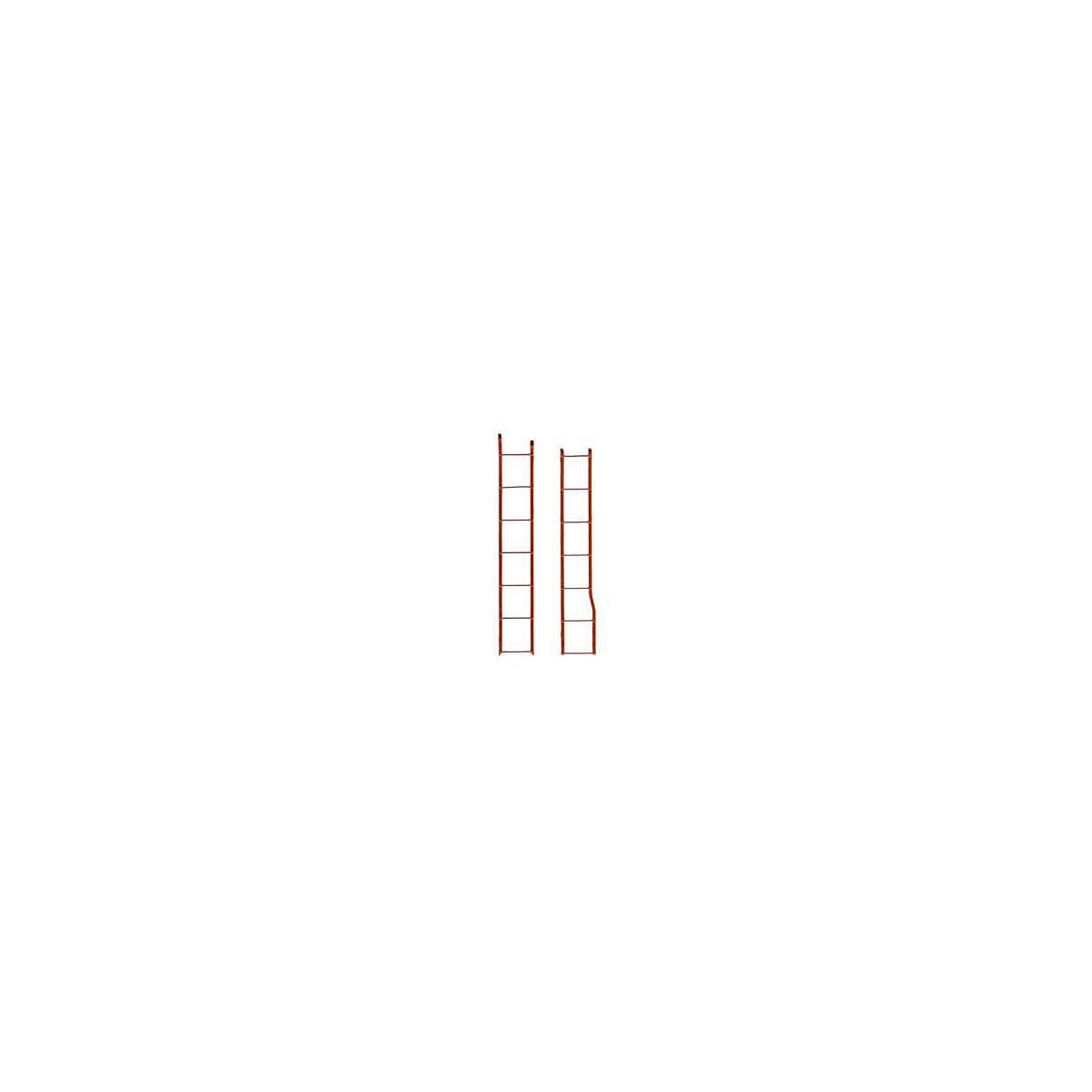 40′ PS-1 Boxcar Ladder Set -- (Red Oxide) Includes Ends & Sides, HO, Kadee Quality Products 2101