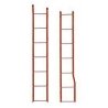 40′ PS-1 Boxcar Ladder Set -- (Red Oxide) Includes Ends & Sides, HO, Kadee Quality Products 2101