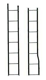 40′ PS-1 Boxcar Ladder Set -- (black) Includes Ends & Sides, HO, Kadee Quality Products 2103