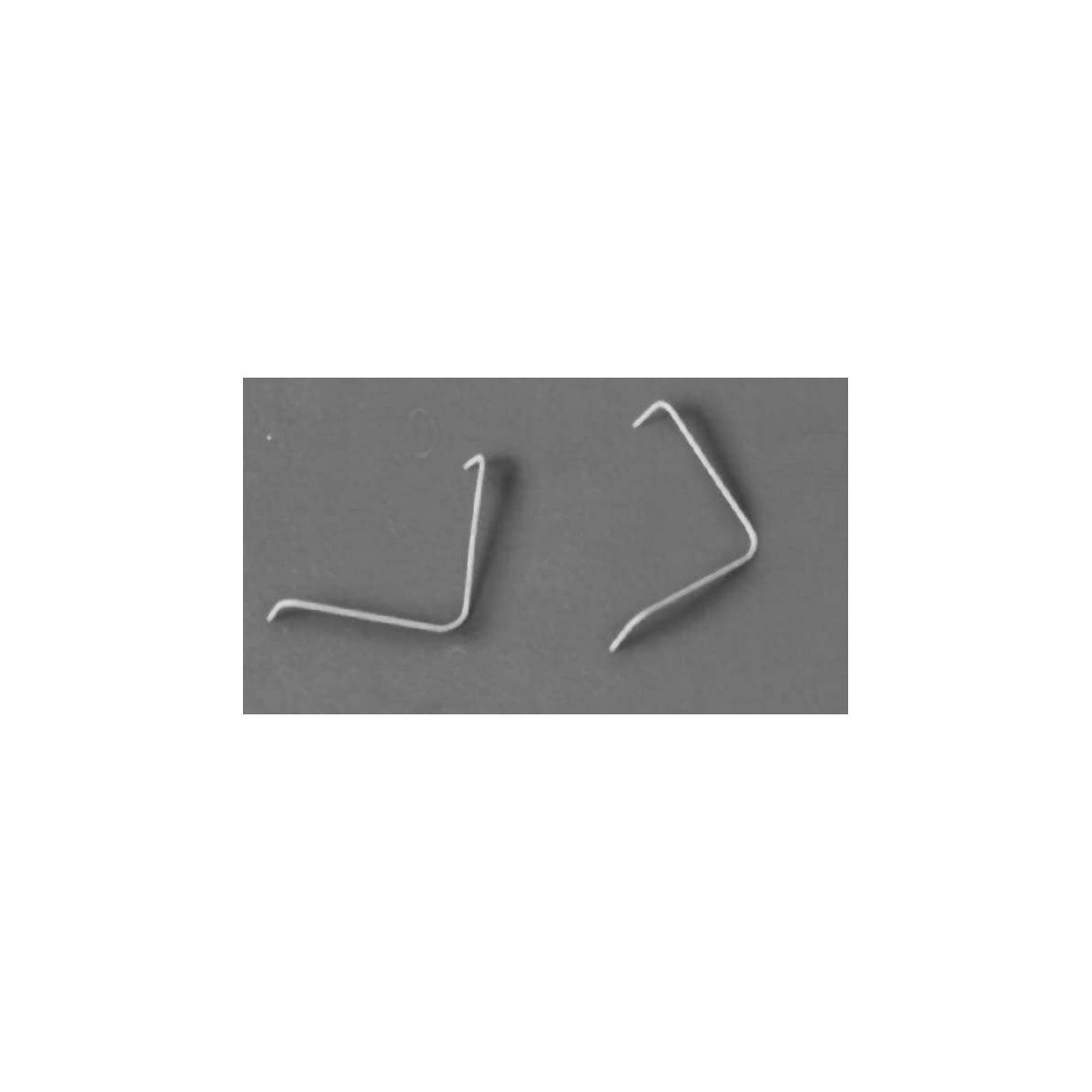 Caboose Grab Irons -- L-Shaped Ends pkg(5), HO, Detail Associates 6504