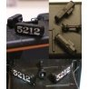 Southern Pacific - Style Side Number Board, HO, Cal Scale 611
