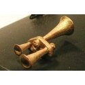 Leslie S3LR1 3-Chime Air Horn -- Lost Wax Brass Casting, HO, Cal Scale 630