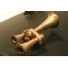 Leslie S3LR1 3-Chime Air Horn -- Lost Wax Brass Casting, HO, Cal Scale 630