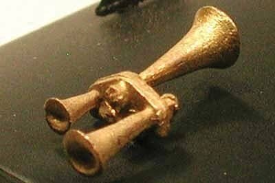 Leslie S3LR1 3-Chime Air Horn -- Lost Wax Brass Casting, HO, Cal Scale 630