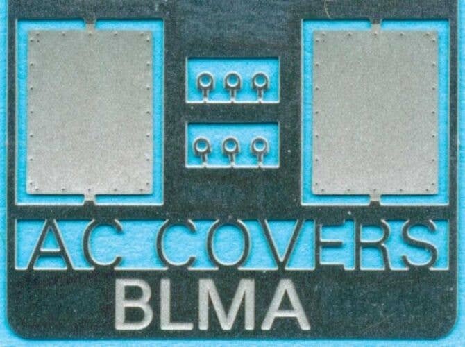 Removed AC Cover Plate -- pkg(2), N, Atlas Model Railroad Co. BLMA91