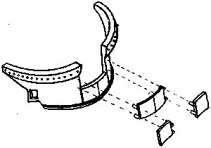 Doors for EMD Freight Service F Unit Pilots -- Model in Open or Closed Position, HO, Cal Scale 441