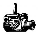 Electrical Generator - Underfloor Mount for Passenger Car (Brass Casting) -- Axle Driven - Small, HO, Cal Scale 348