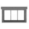 Windows -- 3-Pane Horizontal pkg(12), HO, Tichy Train Group 8243