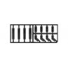 Truss Pin Plates -- 4 Pieces Each of 3 Different Styles, HO, Tichy Train Group 8277