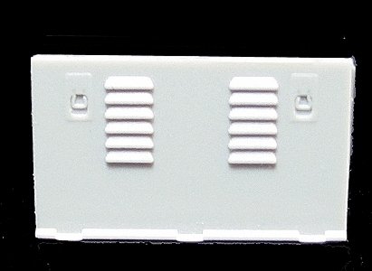 Southern Pacific General Rehabilitation & Improvement Program (GRIP) Parts -- Battery Door Set - , HO, Hi-Tech Details 6030