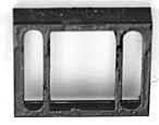 All-Weather Cab Window -- Plastic with Glazing, .4 x .48′ pkg(2), HO, Cal Scale 745