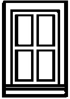 Window pkg(4) -- Single, N, Alexander Scale 2598