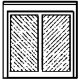Doors -- Freight pkg(4), N, Alexander Scale 2499