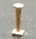 Diesel Radio Antenna (Unpainted Brass Castings) pkg(2) -- Western Pacific Style Firecracker, HO, Cal Scale 546