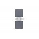 Wood Reefer Ends -- 8`8` Wide for 8`4` Tall Car Sides, HO, Tichy Train Group 3086