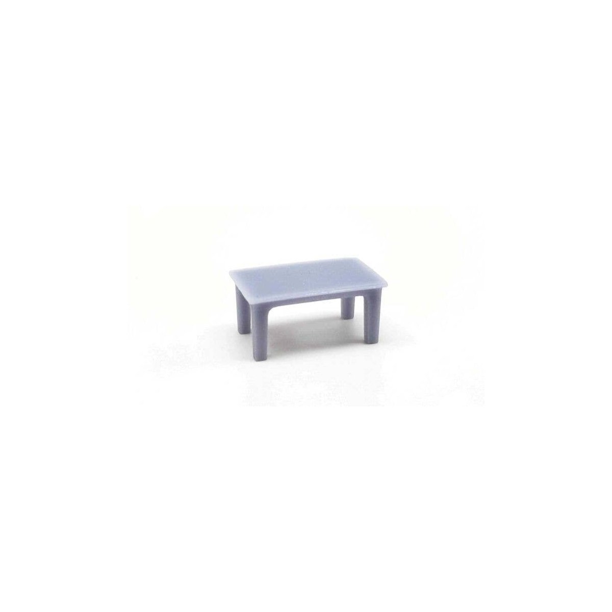 Common Dining Table -- Unpainted, HO, All Scale Miniatures 8711018