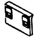 Dynamic Brake Access Panel, HO, Cal Scale 436