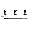Needlebeam & Queenpost Sub-Assembly -- DRGW High-Side Gondolas, HO, Grandt Line Products Inc 5128
