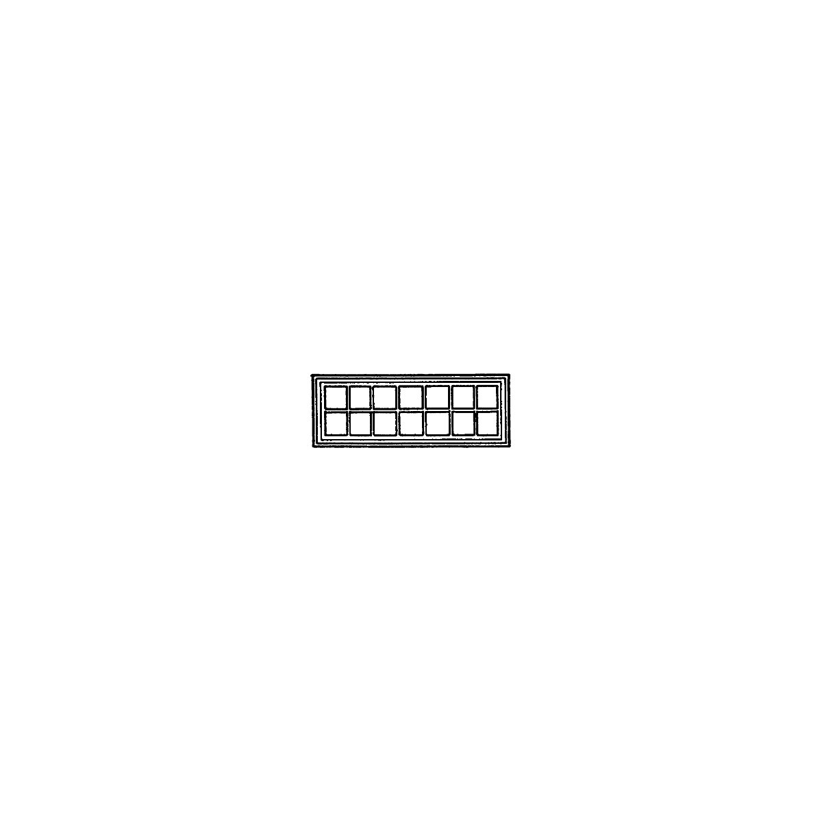 Recessed/Skylight Windows -- 100 x 36′, O, Grandt Line Products Inc 3738