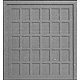 Doors (White Styrene) -- 30-Panel Wood pkg(2), HO, Pikestuff 1101