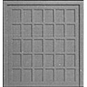 Doors (White Styrene) -- 30-Panel Wood pkg(2), HO, Pikestuff 1101