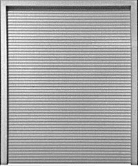Doors -- Roll-Up Loading - Scale 9-1/2 x 12′ 2.9 x 3.7m pkg(2), HO, Pikestuff 1109
