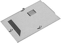 Inertial Filter Hatches -- SD50, SD60M, HO, Cannon & Company 1359