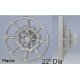 Locomotive Brake Wheel 8-Spoke Cast -- 22′ Scale Diameter Plastic pkg(2), HO, Cal Scale 190736