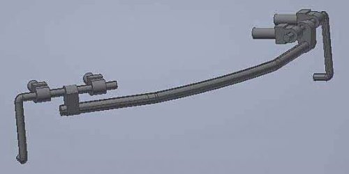 F-Unit Pilot Coupler Cut Lever pkg(2), HO, Cal Scale 682
