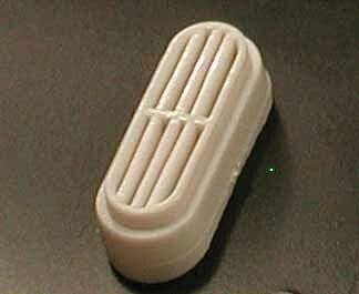 Oval Diesel Exhaust Stack -- Plastic pkg(2), HO, Cal Scale 647