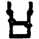 Freight Car Stirrups pkg(10) -- Straight Double Step - Side Mount, HO, Tichy Train Group 3045