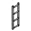 Ladder -- 4-Rung, HO, Details West 169