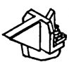 Fuel Tank Brackets -- GE-Style pkg(4), HO, Details West 240