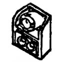 Nose-Mounted Lights -- Headlight / Warning Light, HO, Details West 200
