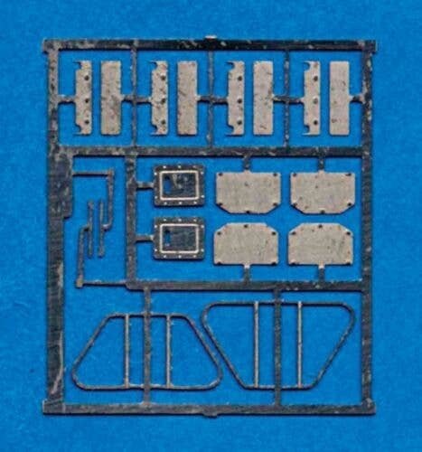 EMD F3 B Unit Shell w/Chicken Wire Screens -- Kit - Undecorated, HO, Highliner 2003