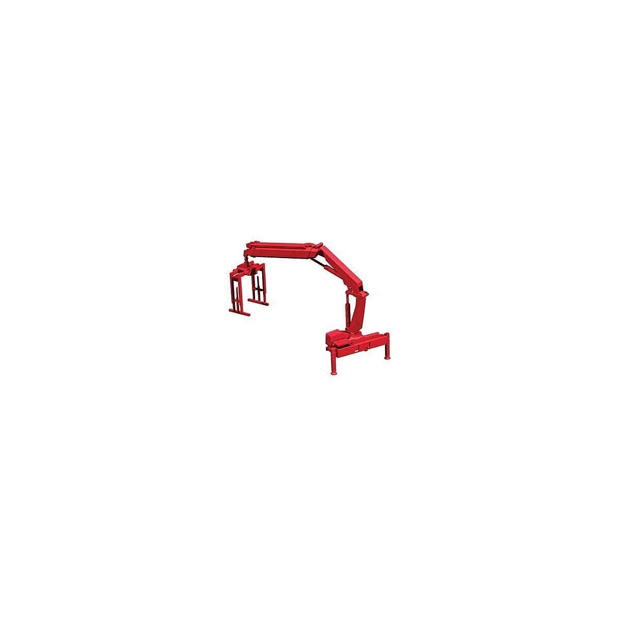 Hiab X-Hipro Loading Crane with Pallet Fork, HO, Herpa Models 54133