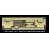 Safety Tread & Step Kit (Photo-Etched Brass) -- For New (2007 Run) Athearn SD40-2 w/88′ Nose, HO, Cannon & Company 2036