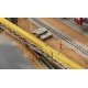Conveyor Belt with Dust Cover - Kit -- 10-13/16 x 1 x 1/16′ 27.5 x 2.6 x 2.7cm, w/2 Supports, HO, Faller Gmbh 130165
