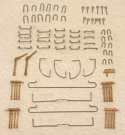 Detail Kit for Atlas Trainman Diesels -- RS-32/-36, HO, Cal Scale 527