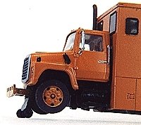 Medium- or Heavy-Duty Truck Hy-Rail Wheels, HO, Custom Finishing 7276