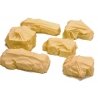 Cast Resin Freight Car Load -- Wrapped Machinery - 6 Assorted Pieces, HO, Chooch Enterprises 7220