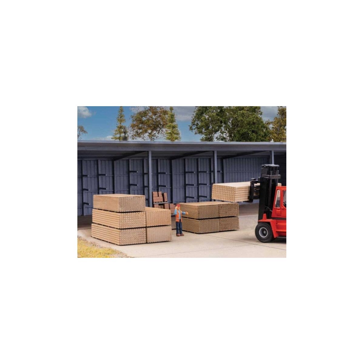 Lumber Load Kit, HO, Walthers SceneMaster 4254