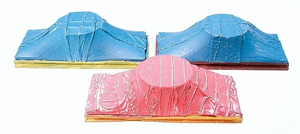 Cast Resin Freight Car Load -- Intermodal 20′ Covered Coils 3-Pack, HO, Chooch Enterprises 7252