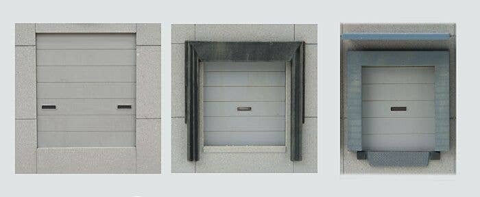 Truck and Railroad Docks -- Kit, HO, Walthers Cornerstone 4070